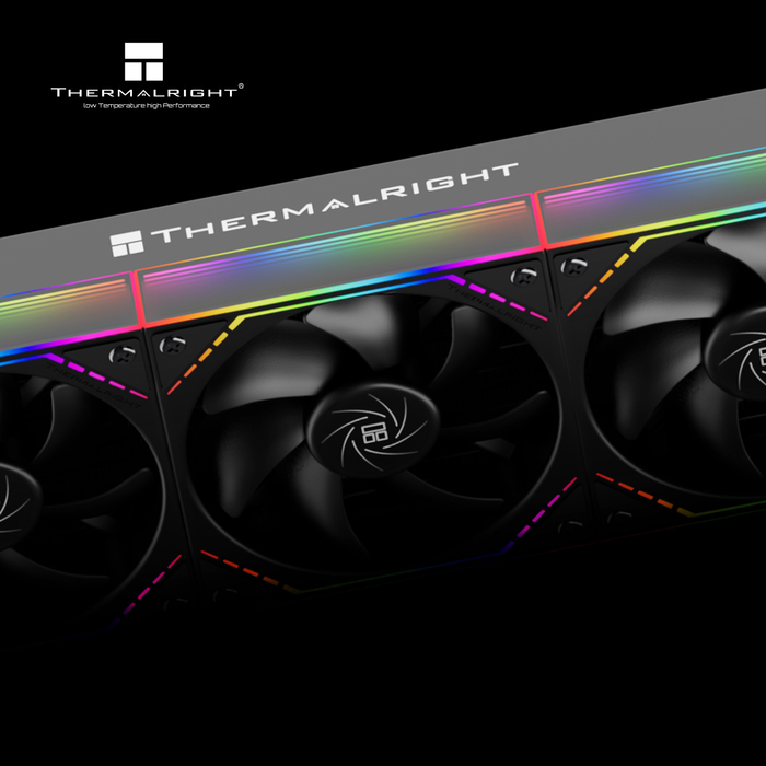 Рідинне охолодження AIO Thermalright Peerless Vision 360 ARGB 3x120мм, чорне