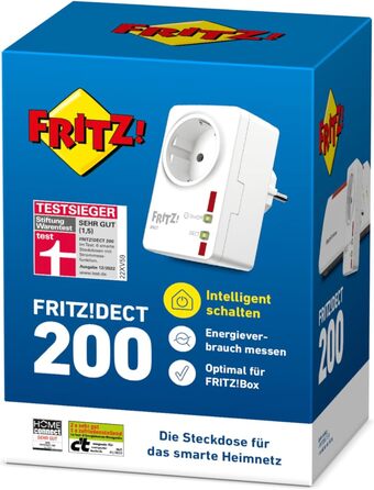 Розумна розетка FRITZ!DECT 200 для дому - керування та економія енергії