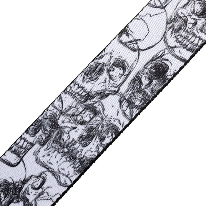 Гітарний ремінь Levy's Leathers Eastern Harmony Series з поліестеру, ширина 5 см (MPD2-016, MPD2-048, Totenkopf)