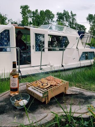 Еко одноразовий гриль (3 шт) – оригінал, для кемпінгу, пляжу, парку, 100% екологічний, на бамбуковому вугіллі, готовий за 5 хв, працює понад 1 годину, знижені викиди CO2