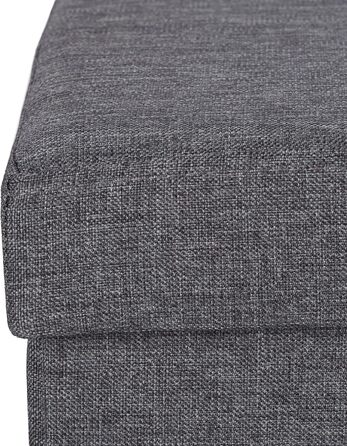 Кігтечка для котів Relaxdays, складана лавка, сіра, 38,5 x 74,5 x 37 см