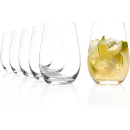 Stölzle Lausitz Water Glasses Large Event 6-Piece Set 660 ml – All-Purpose Glasses for Water, Juice & Cocktails – High-Quality Drinking Glasses Made of Lead-Free Crystal Glass – Dishwasher & Shockproof, Made in Germany
