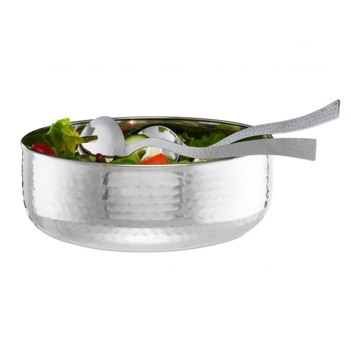 Relaxdays Salad Bowl with Cutlery