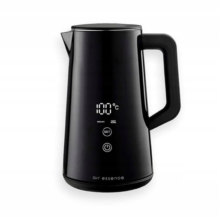 Електричний чайник Air Essence LuminaTi PRO, 1800 Вт, 1,5 л, чорний