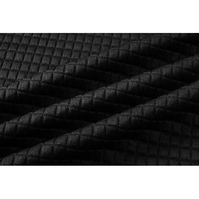 Світшот JMIERR для чоловіків з капюшоном, з довгим рукавом, вафельний візерунок, чорний, XXL