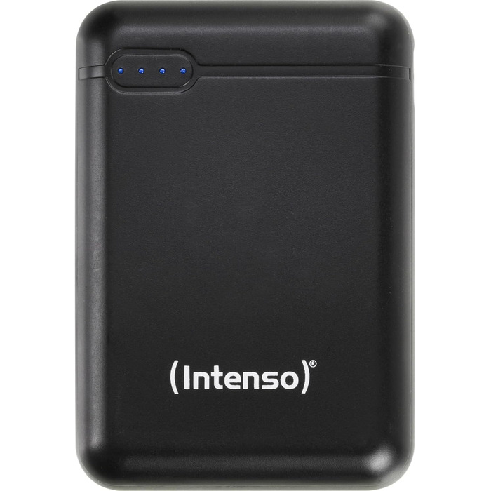 Powerbank Intenso 10000mAh XS – чорний, зовнішній акумулятор для смартфонів, планшетів, MP3-плеєрів та цифрових камер