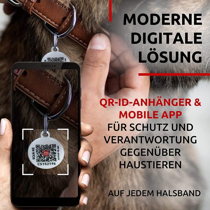 Сумка для собак WAUDOG з натуральної шкіри, великі та середні породи, повсякденне використання, регульована довжина 27-36 см, ширина 15 мм, коричнева
