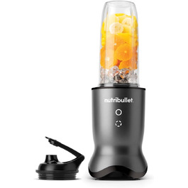 Блендер Nutribullet персональний 1000 Вт, тихий мотор, 900 мл Tritan Renew, сенсорне керування, темно-сірий