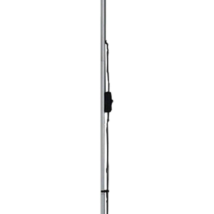Світлодіодна бра Reality Leuchten R4302-87, титан, абажур білий, 1xE27