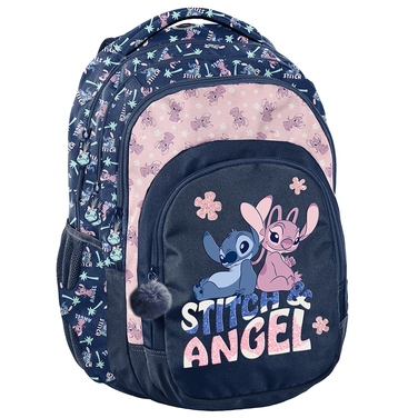 Шкільний багатокамерний рюкзак Paso Lilo & Stitch, багатоколірний, 19 л