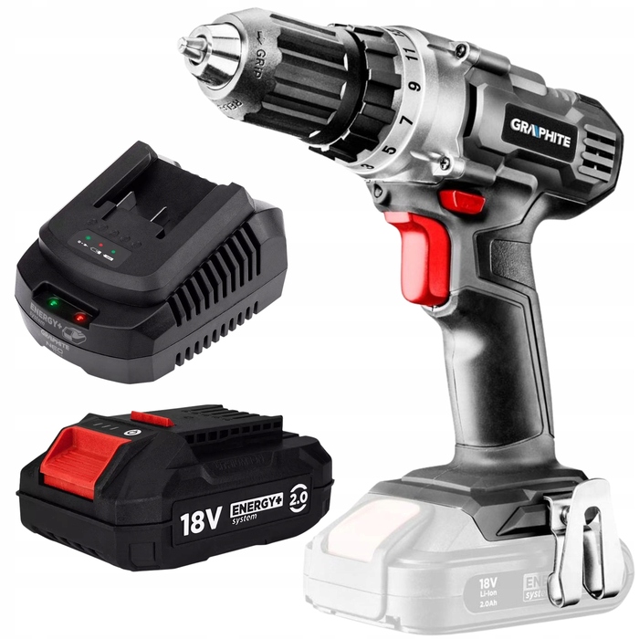 Акумуляторний шурупокрут GRAPHITE 18 V 2GHT5