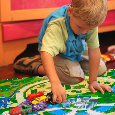 Relaxdays Dinosaur Puzzle Mat