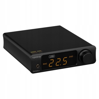 Настільний підсилювач для навушників Topping DX3pro+