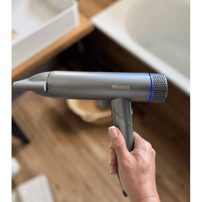 Фен для волосся 4Swiss F424 AirPower+ 1700 Вт, складаний, з дифузором