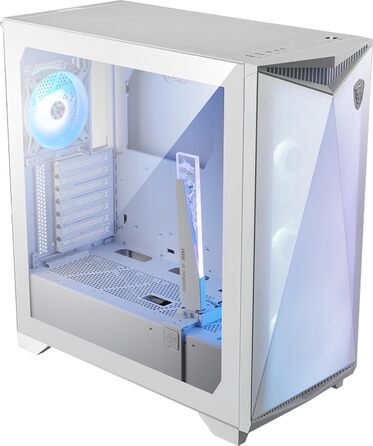 Корпус ПК MSI MPG GUNGNIR 300R Airflow White: Mid-Tower з загартованим склом, підтримка ATX/M-ATX/Mini-ITX, 4 x 120mm ARGB вентилятори, USB 3.2 Gen 2x2 Type-C