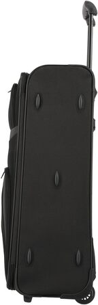 Чемодан на колесах Paklite Orlando, 73 см, 80 л, чорний - великий дорожній валіза