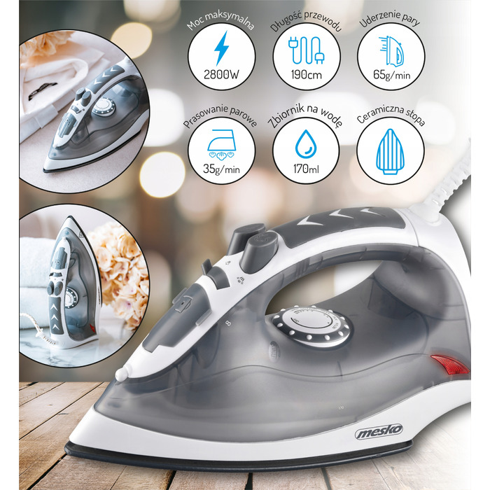 Праска Mesko MS 5037 2800 Вт