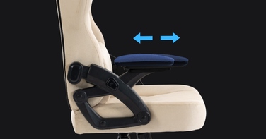 Ігрове крісло Delagear G 450, бежева тканина