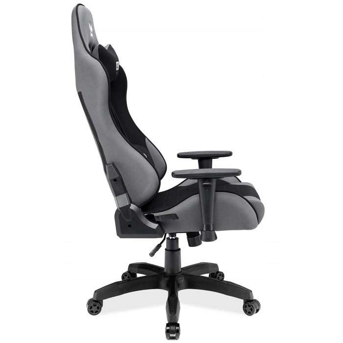 Ігрове крісло IMBA seat Druid, тканина, сіре