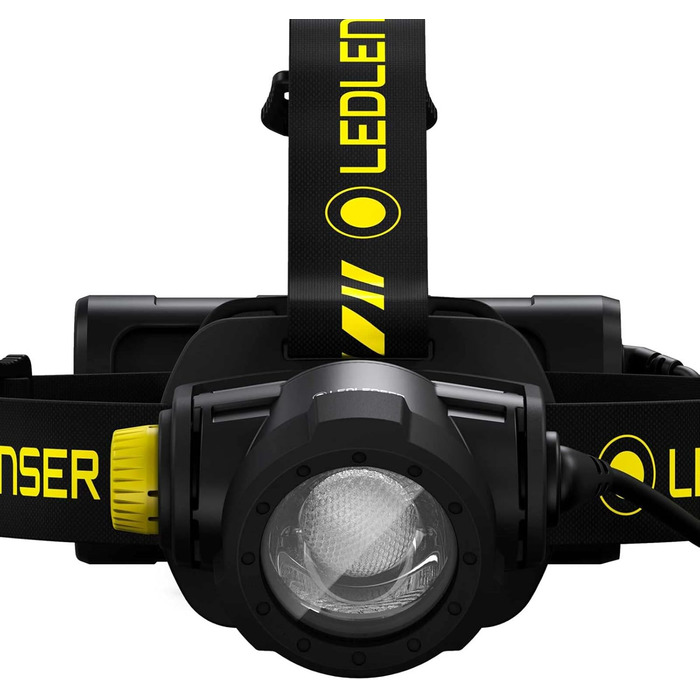 Налобний ліхтар Ledlenser H15R Work, 2500 люмен, IP67, акумуляторний, LED, з фокусуванням, магнітна зарядка, для каски, високий CRI
