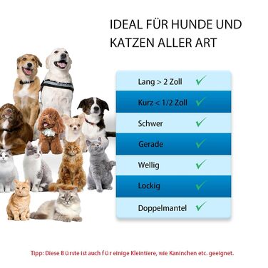 Щітка для собак та котів - самоочисна, легка у чищенні, зменшує випадання шерсті, видаляє волосся. Підходить для великих, середніх та маленьких тварин з довгою та короткою шерстю. Зелена (блакитна, 3 шт., нові)