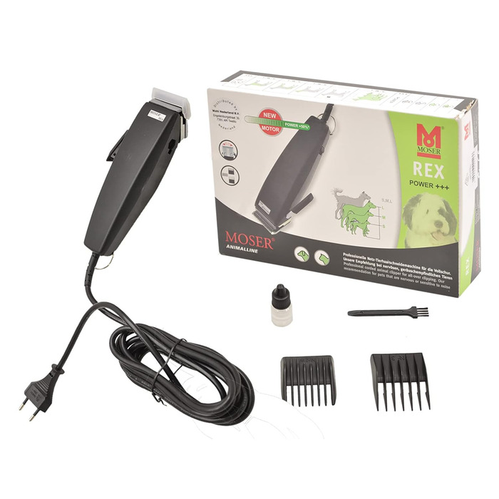 Професійна машинка для стрижки тварин Moser Rex 1230 для собак середніх порід (стара версія)