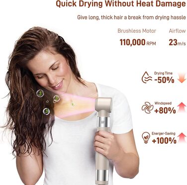 5-в-1 Стайлер для волосся MESCOMB - Air Styler з іонізацією, сушка, завивка, об'єм та випрямлення