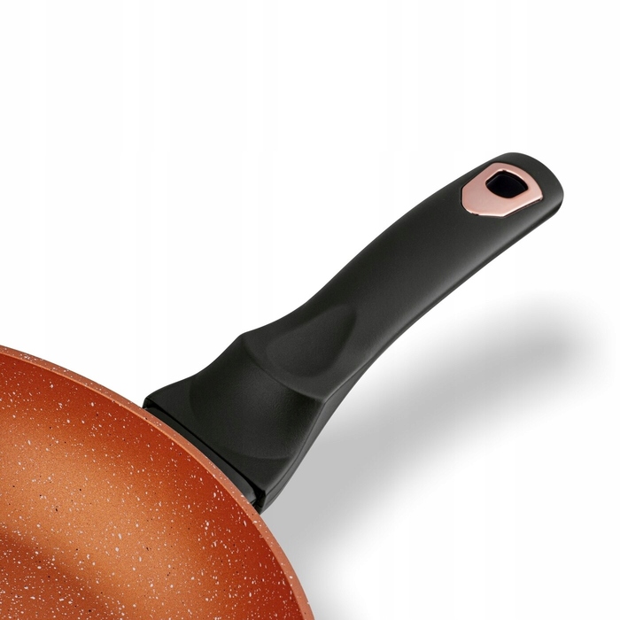 Набір каструль та сковорідок Starke Pro Dark Copper (10 предметів) для індукційних та газових плит