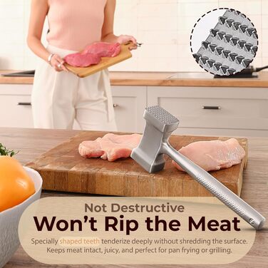 М'ясорубка Fleischklopfer з нержавіючої сталі 0,6 кг, модель MH202311