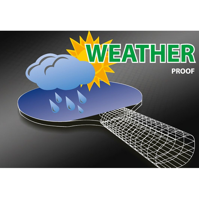 Набір для настільного тенісу Donic-Schildkröt Outdoor - 2 водостійкі ракетки, 3 м'ячі, сумка