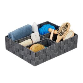 Relaxdays Storage Basket with 5 Compartments