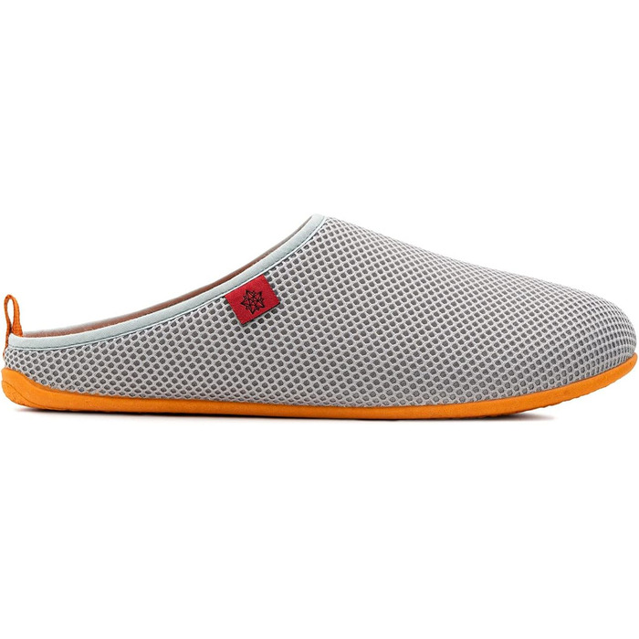 Домашні тапочки Andrés Machado - літні, унісекс, сіро-помаранчеві, з дихаючою сіткою, знімні устілки, EU 37-50