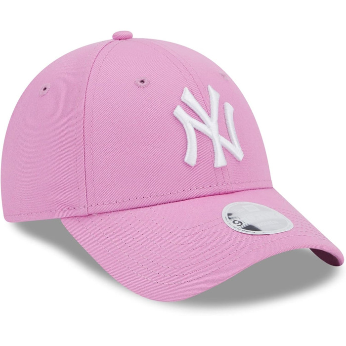 Кепка New Era New York Yankees MLB з металевим логотипом, чорна, 9Forty, регульована, для жінок