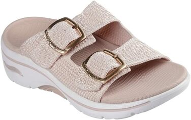 Сандалі жіночі Skechers Go Walk Arch Fit 2.0 Chloe - Blush (41 EU) - комфортні слайдери для щоденного носіння