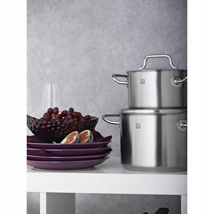 Набір каструль Zwilling Twin Classic із нержавіючої сталі, 9 предметів