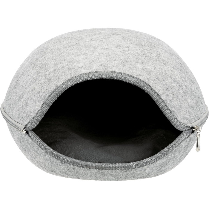 Куделя для котів Trixie Luna, з фетру, 40x24x46 см, світло-сіра