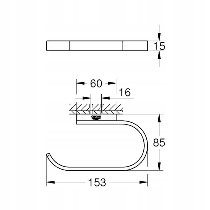 Тримач для паперу Grohe