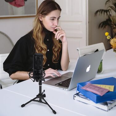 Стійка для мікрофона Geekria: сумісна з ATH AT2020, AT2020USB, AT2035, AT2050, ATR2500x