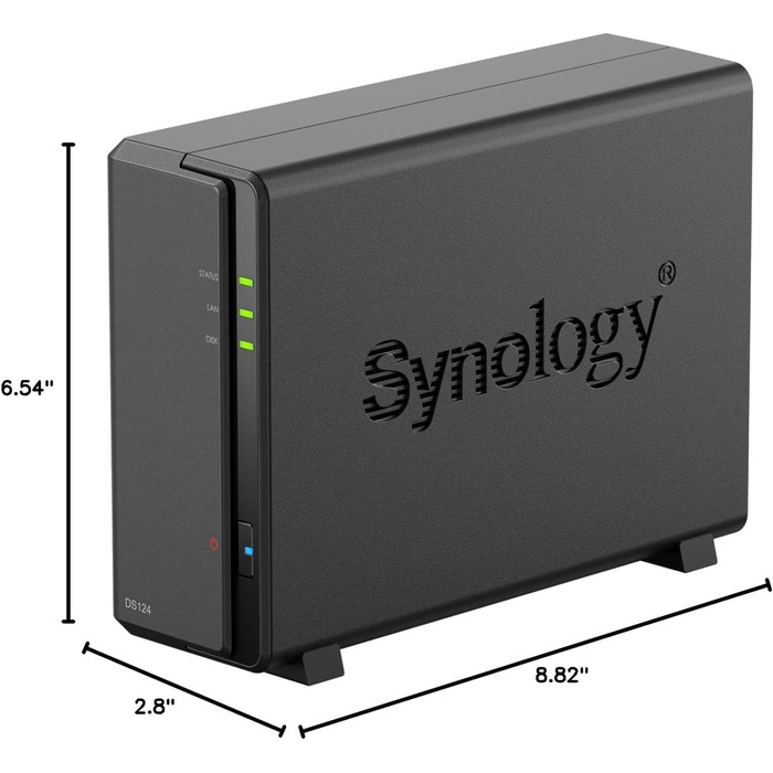 Synology Diskstation DS124 NAS System - без HDD