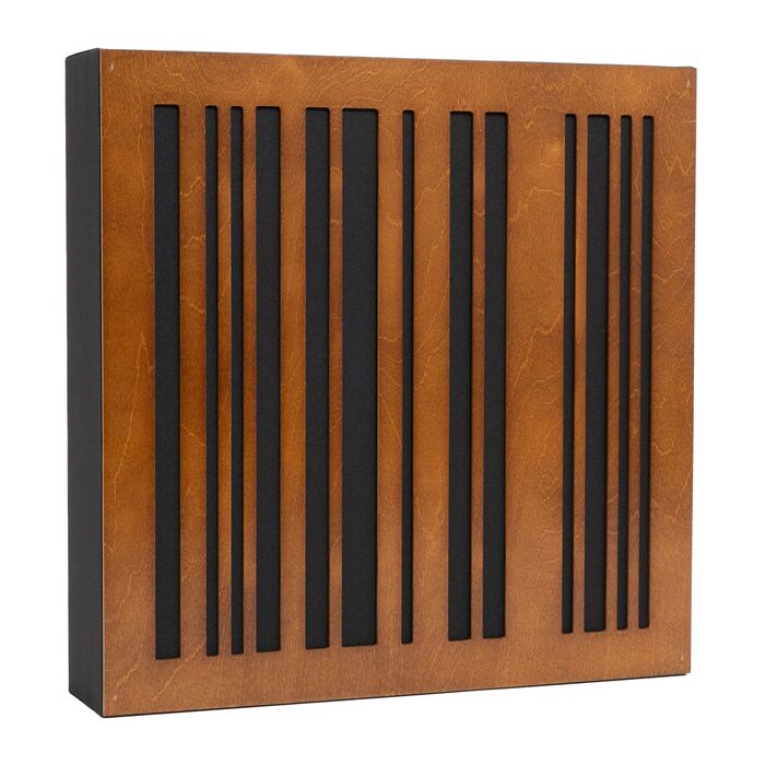 Акустична панель Bluetone Acoustics Slat AbFuser для звукопоглинання та дифузії, дуб (50x50x6 см)