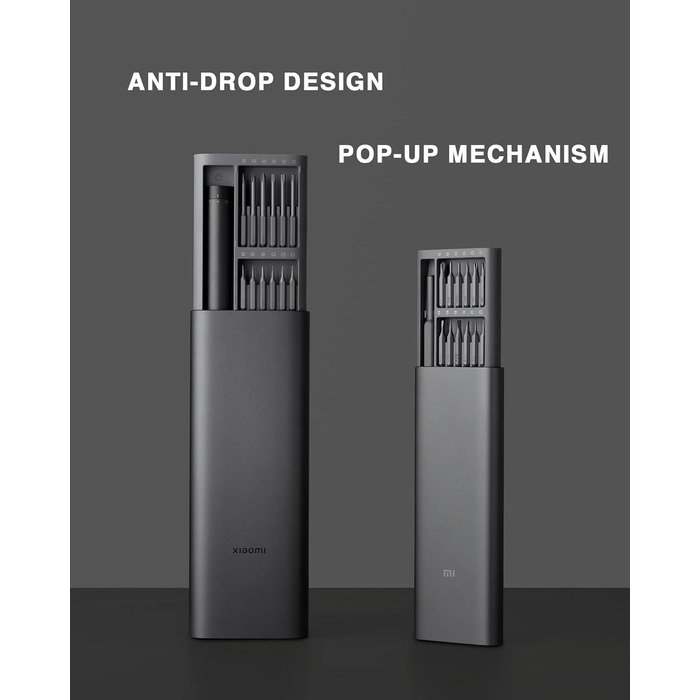 Акумуляторна викрутка Xiaomi Mi Precision Screwdriver – Електрична викрутка з набором біт