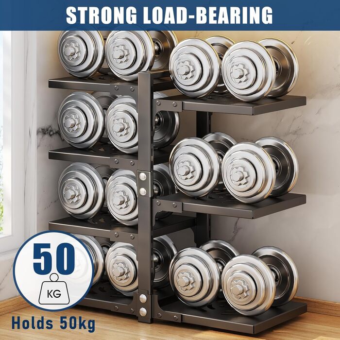 Pot Organizer, 7 tiers, adjustable, sturdy, for kitchen cabinets, versatile, for pots and pans