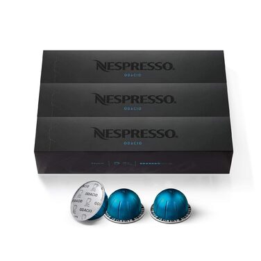 Капсули Nespresso VertuoLine Odacio, інтенсивна обсмажка, 30 шт., 226 мл