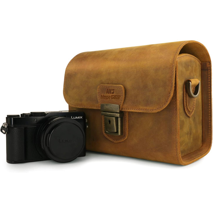 Чохол для камери MegaGear Pebble з натуральної шкіри для бездзеркальних, моментальних та DSLR камер