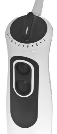 Ручний блендер Braun MQ3145, 750 Вт, білий