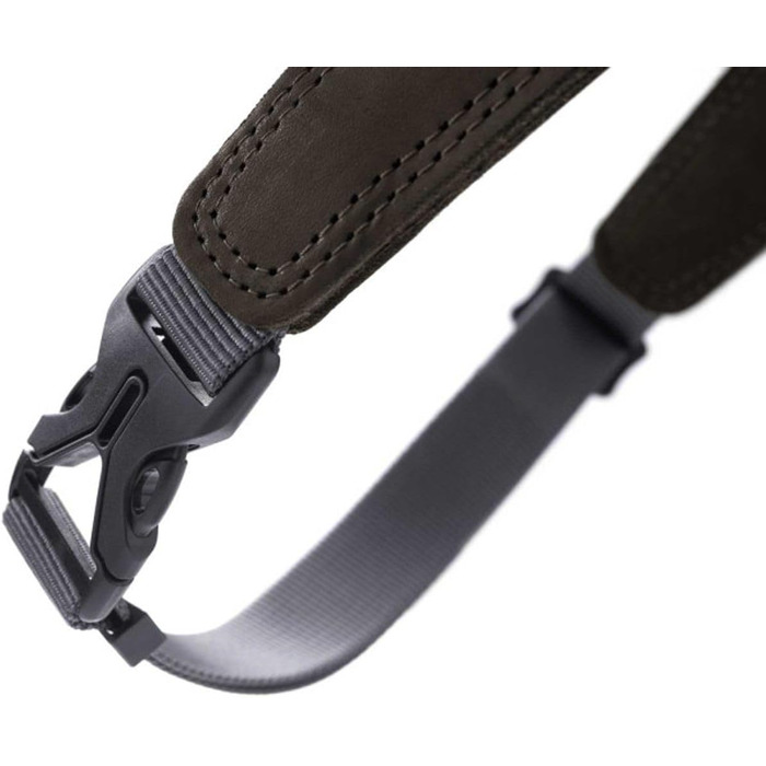 Нашийник для собак HUNTER DIMARO, чорний, з м'якої та міцної шкіри, регульований, для цуценят та собак, що бояться намордників, розмір L