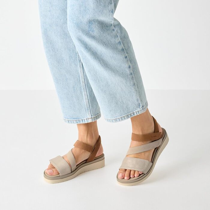 Босоніжки жіночі Tamaris 8-88705-44 Wide Fit бежеві, 37 EU - широка колодка
