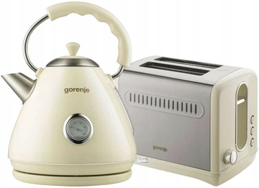 Тостер Gorenje Classico, бежевий/коричневий, 1100 Вт