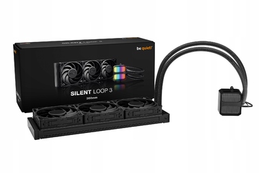 Система водяного охолодження be quiet! Silent Loop 3 BW025 ARGB 360mm, чорна