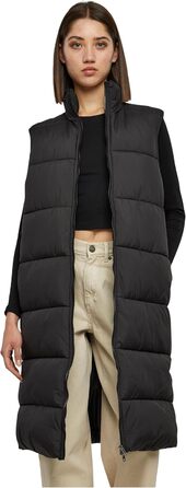 Жіночий жилет Urban Classics з пуховим наповнювачем, чорний (XL)